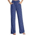 thumbnail image 3 of Sexy Dance Casual High Waisted Wide Leg, Sweatpants (Women's 4XL), 3 of 5