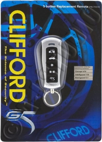 CLIFFORD 7211X RESPONDER ONE Replacement Remote Control Transmitter