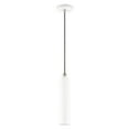 thumbnail image 6 of 46751-03 Livex Lighting Ardmore - 1 Light Pendant in Mid Century Modern Style - 5.13 Inches wide by 16.5 Inches high-White Finish    -Traditional, 6 of 8