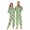 W294, variant on joogoo Summer Banana Leaves Unisex Adults Onesies Pajamas Jumpsuits L