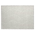 thumbnail image 2 of Addison Rugs Chantille Indoor/Outdoor Transitional Geometric Ivory Washable Rectangle Rug, 1'8" x 2'6", 2 of 6