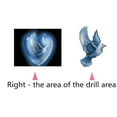 thumbnail image 2 of pitrice Giraffe Penguin Dove Resin Diamond Needlework DIY 5D Animal Rhinestone Painting Crystal Embroidery Home Office Cross Stitch, 2 of 8