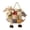 White, variant on XWYUO Patchwork Tissue Box Cover, Quilted Animals Holder for Home Decor,Brown