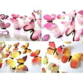 thumbnail image 6 of 12 3D self-adhesive butterfly home decorations., 6 of 7