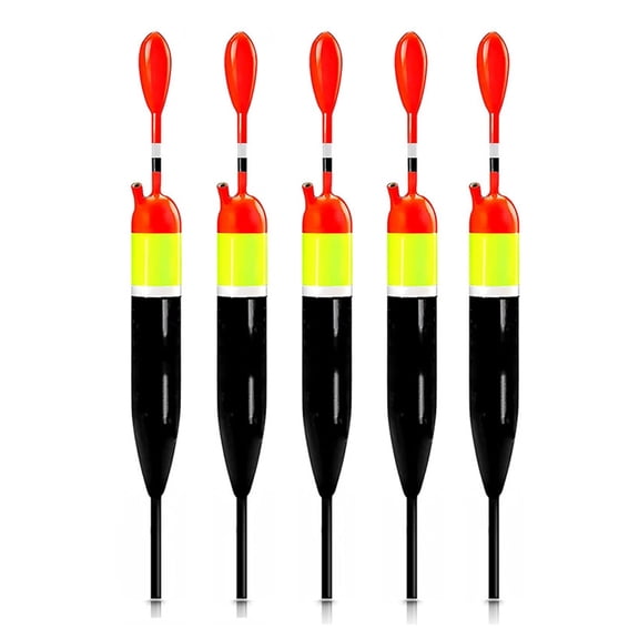 tegongse 5pcs Balsa Floats Slip Bobbers Fishing Floats and Bobbers Crappie Trout Fishing Bobbers Fishing Tackle Accessories