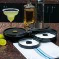 thumbnail image 4 of 3 Tier Bartender ABS Tool Cocktail Accessory Glass Rimmer Rotating Salt Home Practical Bar Lime Juice Sugar Durable, 4 of 5