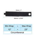 thumbnail image 2 of Extension Cord Holder Organizer 26 Inch, 2 Pack Hook and Loop Storage Strap Hanger, Black, 2 of 5