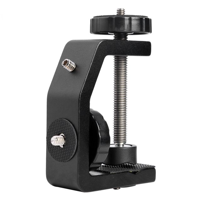 Soporte de abrazadera de escritorio Lámpara de cámara Flash Soporte fijo para fotografía Estudio en vivo