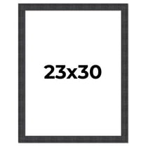 23x30 Frame Brown Rustic Solid Wood Picture Frame 1.5 Inches Wide | Interior Frame Depth 0.5 Inches
