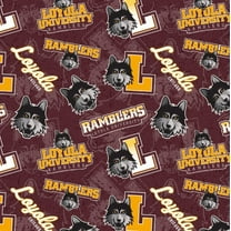 Ncaa Loyola Chic Cotton Fabric