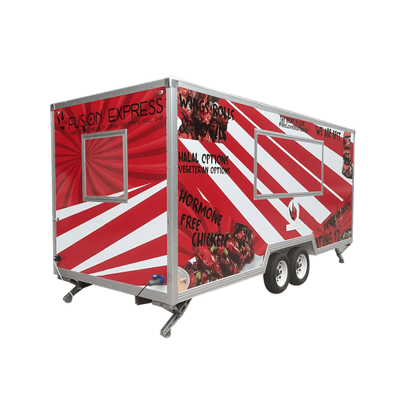 BELYOO Outdoor Commercial Food Service Equipment | Stainless Steel Catering Cart