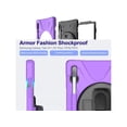 thumbnail image 5 of Galaxy Tab S8 Plus 2022 / S7 FE 2021 / S7 Plus 2020 12.4 inch Case SM-X800/X806/T730/T970/T975 Shockproof Cover with Pen Holder Shoulder Strap Stand, 5 of 7