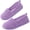 Purple, variant on Womens' Memory Foam Comfort Knit House Shoes Light Weight Terry Cloth Loafer Slippers with Anti-Skid Rubber