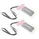 thumbnail image 1 of Bolsas de agua móviles inflables de 2 piezas de Unique Bargains, funda impermeable rosa universal compatible con teléfonos de 4.92"x9.65", 1 of 6