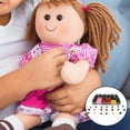 thumbnail image 3 of ojos de muñeca 1040 piezas de ojos y de seguridad mezclados con arandelas para juguetes de peluche de animales Fanmusic ojos de muñeca, 3 of 7