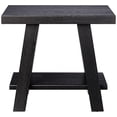 thumbnail image 4 of Table d'Appoint Contemporaine en Bois, Noir, 4 of 5