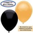 thumbnail image 6 of 2024 Goin' for the Gold Grad! Graduation Balloons Bouquet Kit - Congrats Grad Party Decor Decoration Supplies, 6 of 12