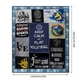 thumbnail image 1 of Affordablo Anti-Static Fuzzy Soft Blanket Microfiber Sports Blankets Flannel Decorative Blankets Air Conditioning Blankets Throw Blankets Fleece Throw Blanket for Couch, 1 of 3