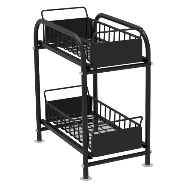 Under Sink Organzier, 2Tier Organizer Shelf for Kitchen