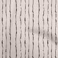 thumbnail image 1 of oneOone Georgette Viscose Light Peach Fabric Abstract Stripes Craft Projects Decor Fabric Printed By The Yard 42 Inch Wide, 1 of 4