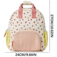 thumbnail image 3 of GASTROPOD Toddler Backpack - Daycare Bag - Features Adjustable Shoulder Straps,2 Side Pockets and Spacious Interior with Wipeable Fabric Lining and Name Label,Strawberry Backpack, 3 of 7