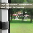 thumbnail image 4 of InstaHibit 4 Mesh Sidewalls for 15x10 Ft Pop Up Canopy Tent with Windows Food Vendor Fair, 4 of 12