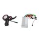 thumbnail image 4 of Panel de control con pantalla LCD y interruptor de cambio para bicicleta eléctrica y scooter de 48 V, 4 of 14