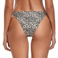 thumbnail image 6 of RELLECIGA Women's High Cut Brazilian Tie Side Bikini Bottom, 6 of 6