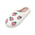 thumbnail image 2 of KEVCHE Fruit Series Fuzzy Slippers for Women Men, Foam Soft Non-Slip House Shoes for Bedroom and Indoor Use, Cute Plush Home Slippers with Comfortable Cushioned Sole, Warm Casual Footwear, 2 of 4