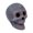 Black, variant on Halloween Skulls Shaped Fire Stones for Fire Pits Campfire Fireplaces Fireproof Ceramic Human Skull Decoration Reusable Terrifying Skull