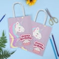 thumbnail image 7 of 20 Pack  Cute Girl Birthday Theme Gift Packaging Bag, Anime Cartoon Gift Bags, Cartoon paper Candy Bags, 7 of 7