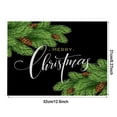 2PCS Placemat, Christmas Table Placemats Rustic Vintage Washable Mats