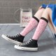 thumbnail image 5 of Fotbe happy baby axolotls Calcetas Divertidas Estampadas para Hombre y Mujer, Calcetas de Algodón hasta la Rodilla para Caminar, Correr, Enfermería y Embarazo, 5 of 6
