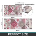 thumbnail image 7 of Pioneer Flower Floral Print Pattern Kitchen Rugs Sets Of 2,Anti Fatigue Kitchen Mat Rugs Non Slip Washable,Decorative Kitchen Floor Mats for Kitchen,Sink,Laundry,17"x30"+17"x47", 7 of 7