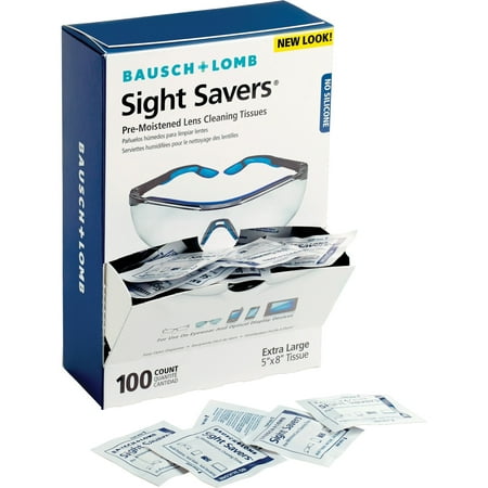 Bausch & Lomb Pre-moistened Lens Cleaning Tissues