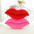 thumbnail image 3 of Rever-sible L-ip-Shap-ed Plush Throw Pil-low - Soft Decorative Cushion, Perfect Valentine's Day Gift for Girls (Bed/Couch/Office Use), 3 of 7