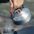 thumbnail image 4 of 1L Tea Kettle Camping Teapot Outdoor Portable Coffee Pot Water Kettle, 4 of 11