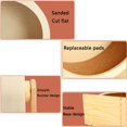 thumbnail image 5 of 【MATERIAL】Hecho de material de madera de alta calidad, duradero y seguro para masticar., 5 of 5
