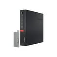 thumbnail image 4 of Lenovo ThinkCentre M910q 10MV - Tiny Core i5 6500T / up to 3.1 GHz - vPro - RAM 8 GB - SSD 128 GB - NVMe - HD Graphics 530 - Gigabit Ethernet - Win 7 Pro 64-bit (includes Win 10 Pro 64-bit License) - monitor: none - keyboard: US - black - TopSeller, 4 of 11