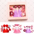 thumbnail image 2 of Kid's Hair Clips Set Creative Hair Barrettes Hair Ties for Spring Festival Decor, 2 of 7