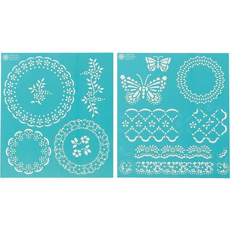Martha Stewart Stencil Eyelet Lace Med