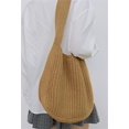 thumbnail image 3 of CoCopeaunt Fashion Shoulder Bag for Women Girls Knit Corduroy Hobo Bag Purse Large Capacity, 3 of 5
