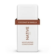 Native Moisturizing Conditioner, Coconut & Vanilla, Sulfate & Paraben Free, 3 oz