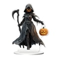 thumbnail image 1 of Halloween Witch Figurine With Scythe For Home Decor, 1 of 6