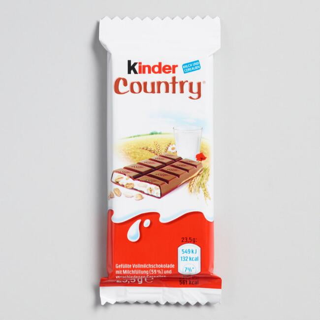 Achat Kinder Country · Barres de chocolat · Au lait, fourré au