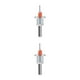 thumbnail image 2 of Kenally Fregadero de mostrador con localizador ajustable, broca para carpintería, cortador de fresado, herramientas de avellanado de tornillo, 2.8-10 2piezas, 2 of 6