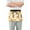 Bees and Honey, variant on Server Apron with 3 Pockets Waterproof Waitress Waist Short Apron for Man Woman Bees and Honey 12 Inches