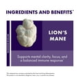 thumbnail image 5 of Host Defense Lion's Mane Extract - 1 fl oz (30 Servings), 5 of 8