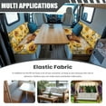 thumbnail image 3 of XYZCANDO Cow Sunflower RV Dinette Cushion Covers Washable Couch Cushion Covers Universal Slip Covers for Loveseat Comfortable RV Accessories for Inside 1 Backrest Cover and 1 Bench Cover, 3 of 7