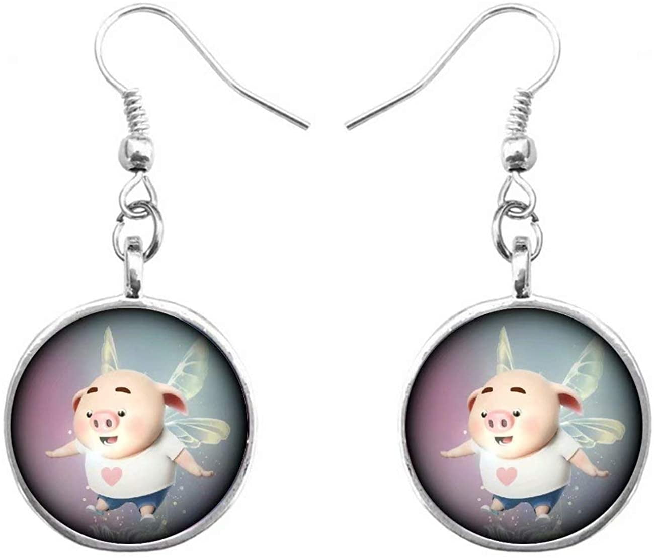 pig earrings